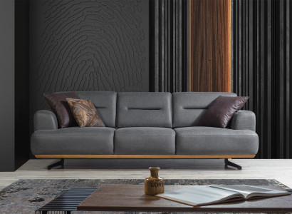 Design Luxury Couch 3-Seater Sofa Italian Style Living Room Furniture